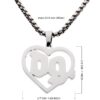 Drain Gang Hip Hop Rapper Pendant Chain Necklace - 图片 2