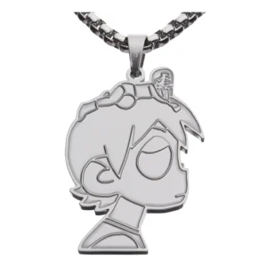Lil Uzi Vert LUV UZI Hip Hop Rapper Pendant Chain Necklace