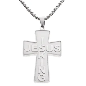 Kanye west jesus is king Hip Hop Rapper Pendant Chain Necklace