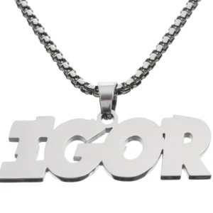 Tyler The Creator Golf Wang IGOR Hip Hop Rapper Pendant Chain Necklace