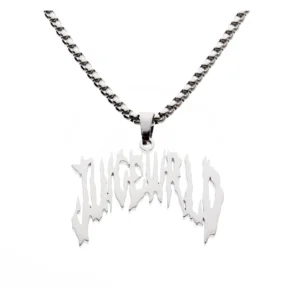 Juice WRLD JW Hip Hop Rapper Pendant Chain Necklace